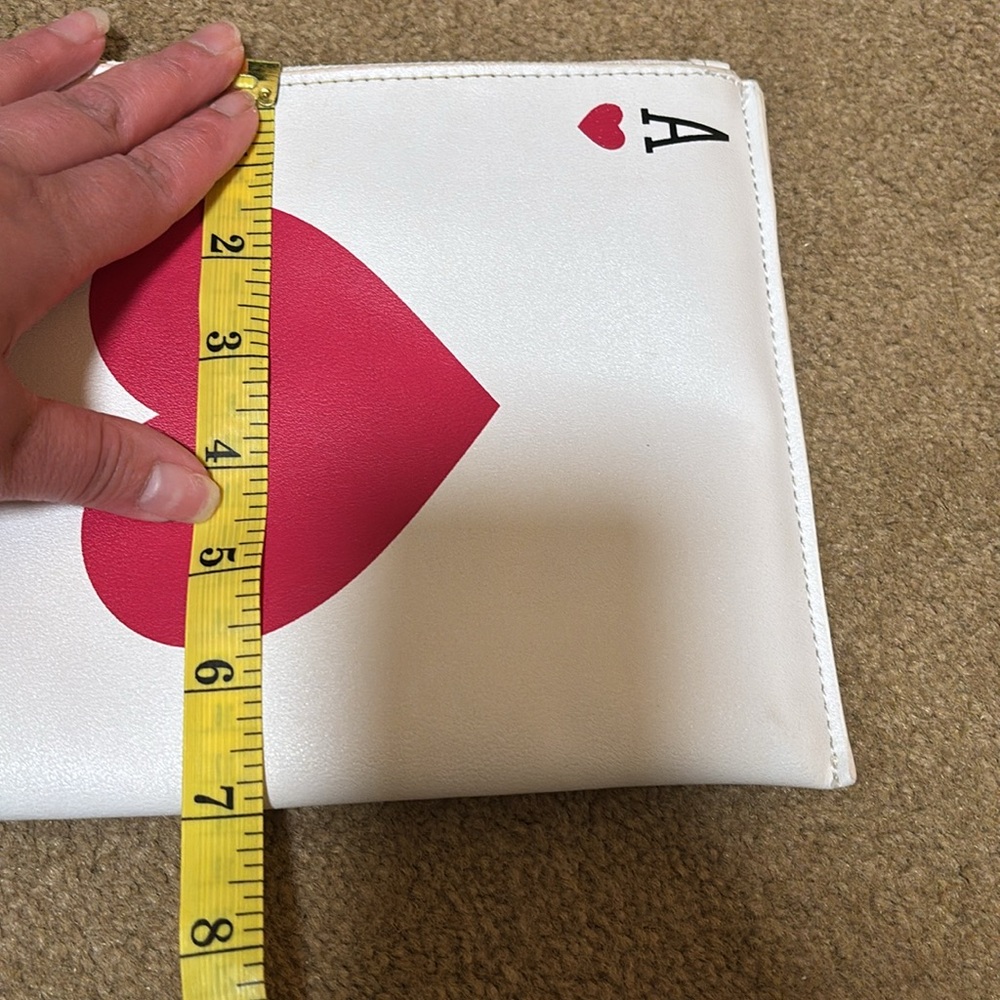 ⚡️FINAL PRICE⚡️ Extremely Rare Kate Spade ♠️ Ace of Hearts clutch bag - Picture 11 of 12